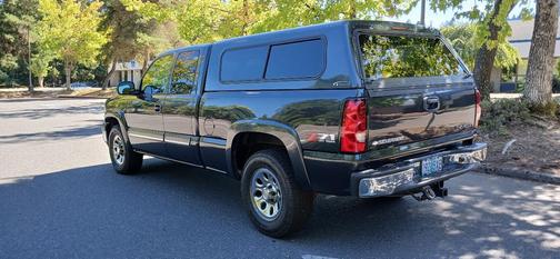 Gray 2005 Chevrolet Silverado 1500 Z71 Extended Cab