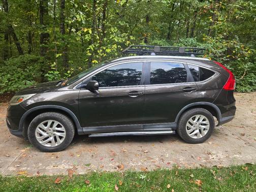 Brown 2015 Honda CR-V EX-L