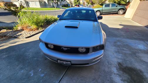Silver 2008 Ford Mustang GT Premium