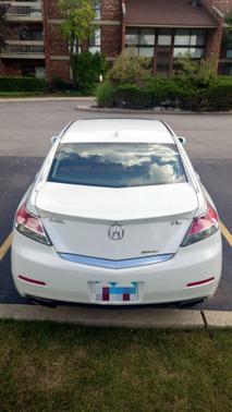 White 2013 Acura TL Technology
