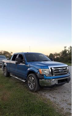 Blue 2011 Ford F-150 XLT