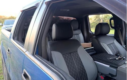 Blue 2011 Ford F-150 XLT