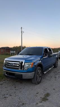 Blue 2011 Ford F-150 XLT