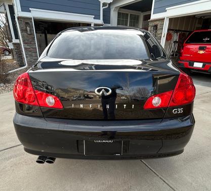 Black 2005 INFINITI G35 Base
