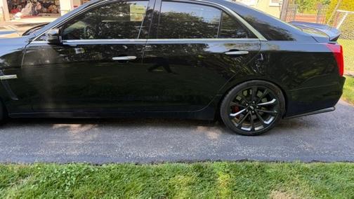 Black 2018 Cadillac CTS-V Base