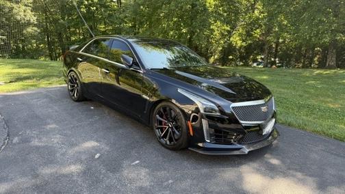 Black 2018 Cadillac CTS-V Base