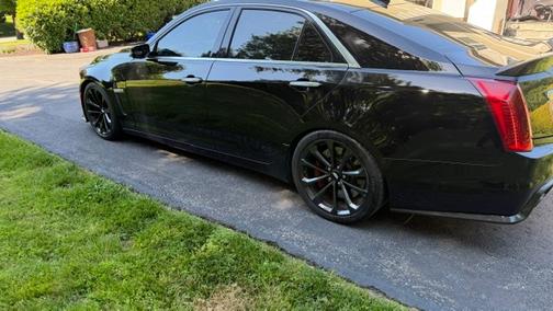 Black 2018 Cadillac CTS-V Base