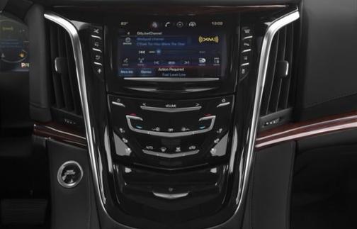 Red 2015 Cadillac Escalade ESV Luxury