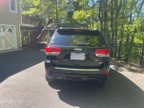 Black 2015 Jeep Grand Cherokee Overland