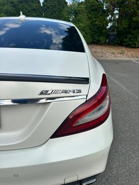 White 2015 Mercedes-Benz CLS-Class CLS 63 AMG S-Model 4MATIC