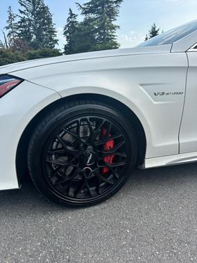 White 2015 Mercedes-Benz CLS-Class CLS 63 AMG S-Model 4MATIC