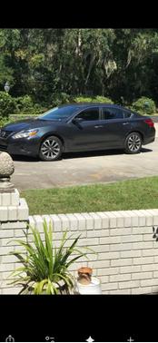 Blue 2017 Nissan Altima 2.5 SV