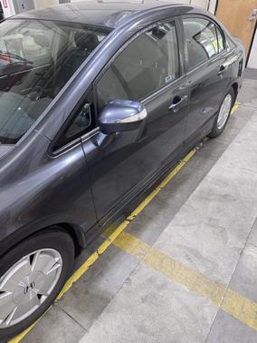 Blue 2008 Honda Civic Hybrid Base