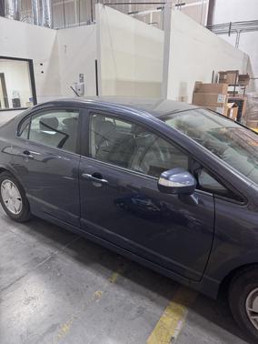 Blue 2008 Honda Civic Hybrid Base
