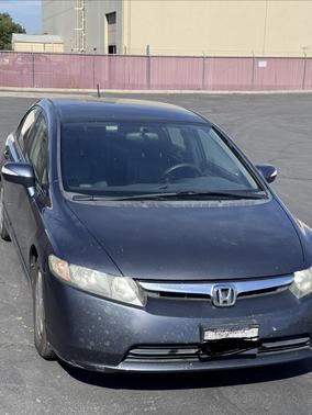 Blue 2008 Honda Civic Hybrid Base