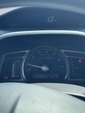 Blue 2008 Honda Civic Hybrid Base