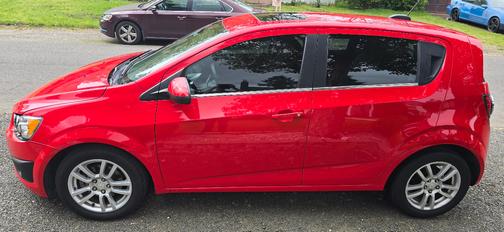 Red 2016 Chevrolet Sonic LT