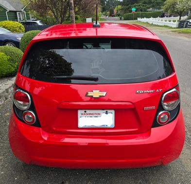 Red 2016 Chevrolet Sonic LT