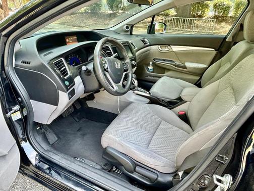 Black 2014 Honda Civic EX