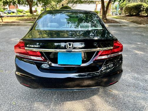 Black 2014 Honda Civic EX