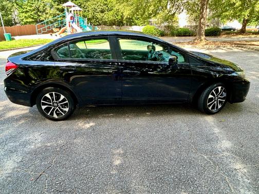 Black 2014 Honda Civic EX