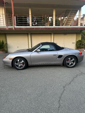 Silver 2002 Porsche Boxster Boxster S