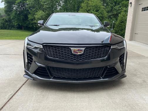 Black 2024 Cadillac CT4-V Blackwing