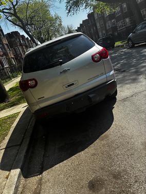 Silver 2012 Chevrolet Traverse LTZ