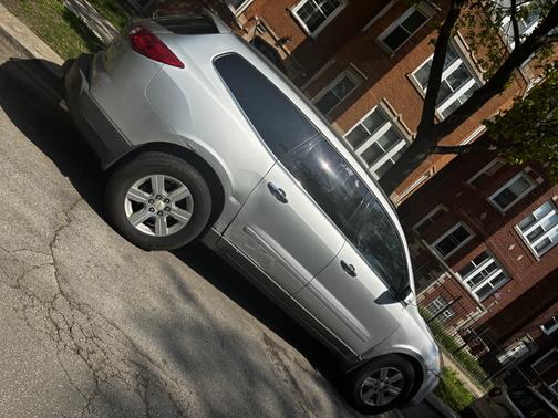 Silver 2012 Chevrolet Traverse LTZ
