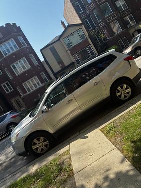 Silver 2012 Chevrolet Traverse LTZ