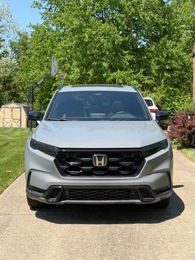 Gray 2025 Honda CR-V Hybrid Sport-L