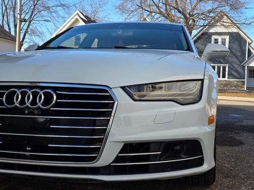 White 2017 Audi A7 3.0T Prestige