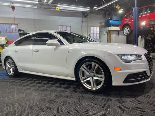 White 2017 Audi A7 3.0T Prestige