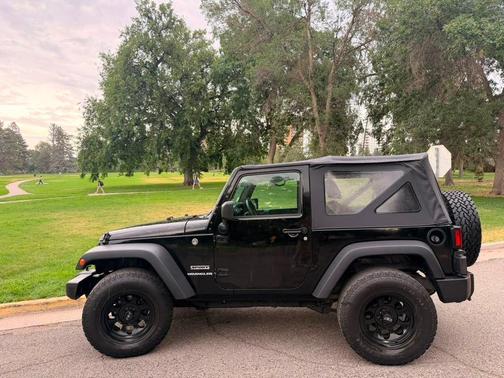 Black 2016 Jeep Wrangler Sport