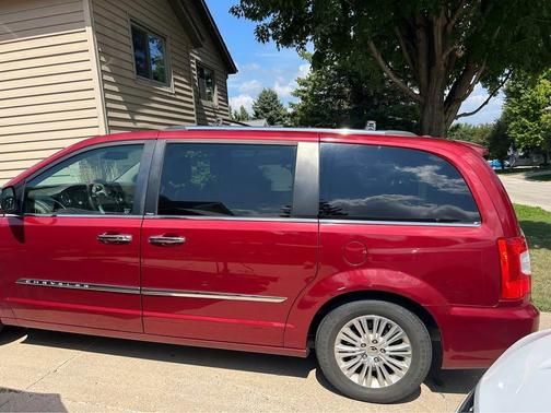 Red 2012 Chrysler Town & Country Limited