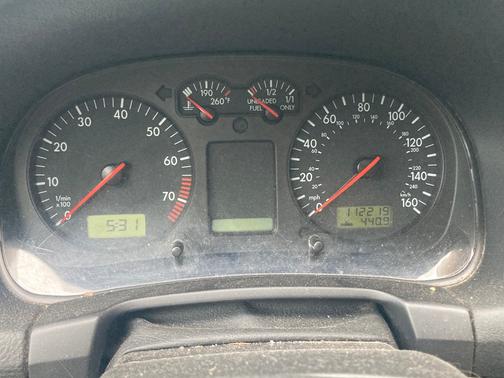 Blue 2000 Volkswagen Golf GLS