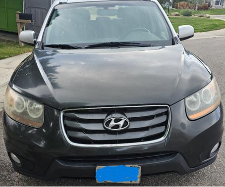 Silver 2011 Hyundai SANTA FE Limited