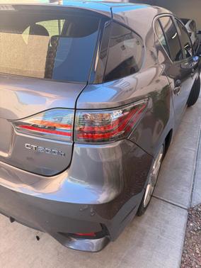 Gray 2015 Lexus CT 200h Premium