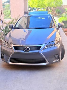 Gray 2015 Lexus CT 200h Premium