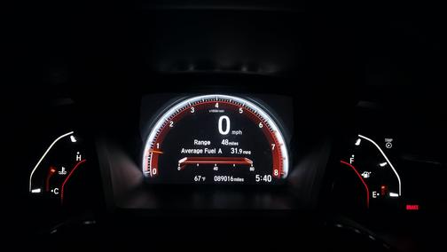 Gray 2019 Honda Civic Si Base w/Summer Tires