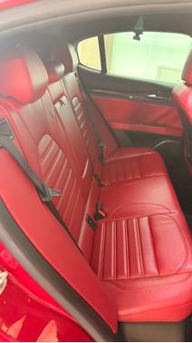 Red 2018 Alfa Romeo Stelvio Ti Sport