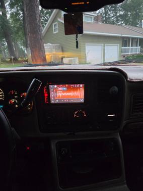 Red 2003 Chevrolet Silverado 1500 LS Extended Cab
