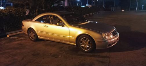Silver 2000 Mercedes-Benz CL-Class CL500