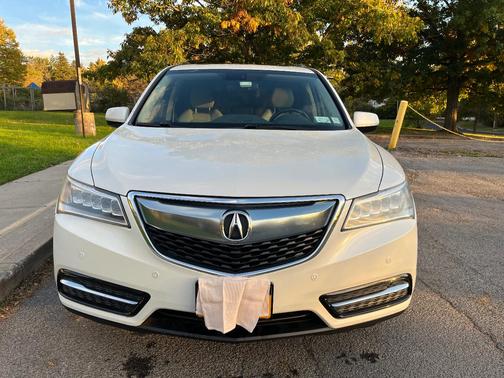 White 2014 Acura MDX 3.5L Advance Pkg w/Entertainment Pkg