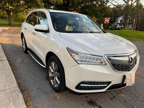 White 2014 Acura MDX 3.5L Advance Pkg w/Entertainment Pkg
