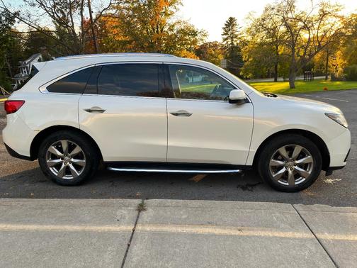 White 2014 Acura MDX 3.5L Advance Pkg w/Entertainment Pkg