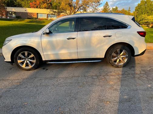White 2014 Acura MDX 3.5L Advance Pkg w/Entertainment Pkg