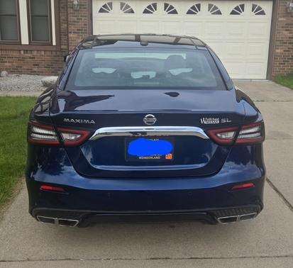 Blue 2019 Nissan Maxima 3.5 SL