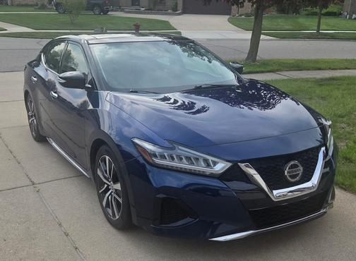 Blue 2019 Nissan Maxima 3.5 SL