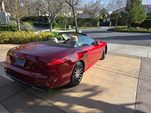 Red 2020 Mercedes-Benz SL 450 Base